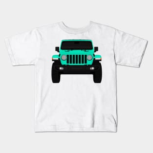 WRANGLER TURQUOISE Kids T-Shirt